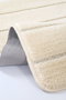 Mijölnir Yeni Cizgili - Cream Juego de alfombrillas de baño